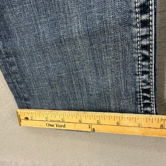 Miss Me Jeans Women's 26 (2) Blue Boot Cut Studded Embellished Preppy Western - Picture 15 of 15